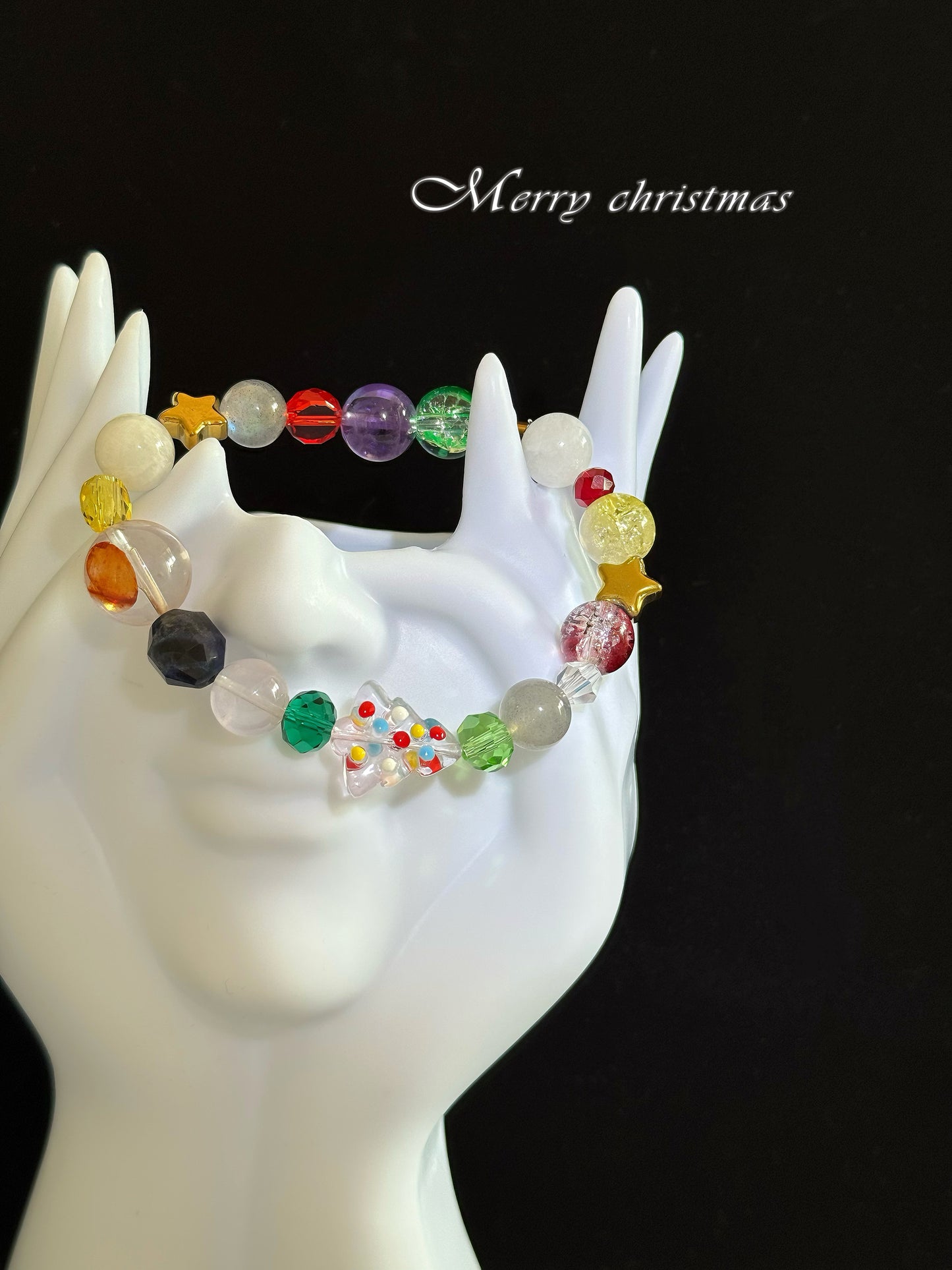 Snowblossom Koi Christmas Bracele