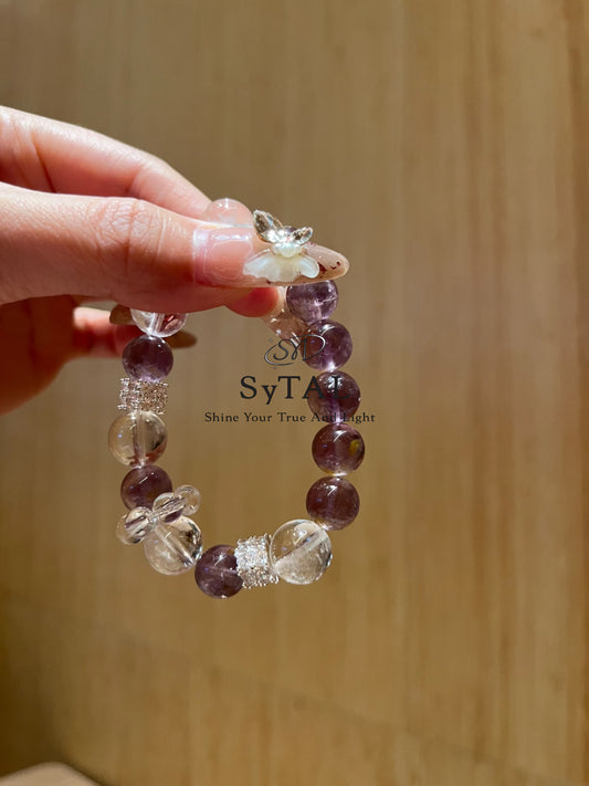 Dreamy Purple Amethyst Bracelet