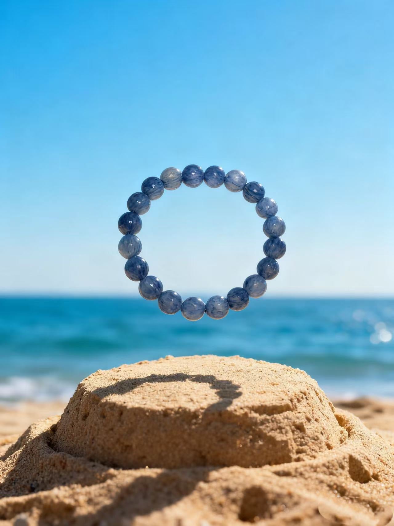 Blue Kyanite Alignment Bracelet