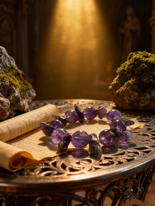 Raw & Radiant Amethyst Bracelet