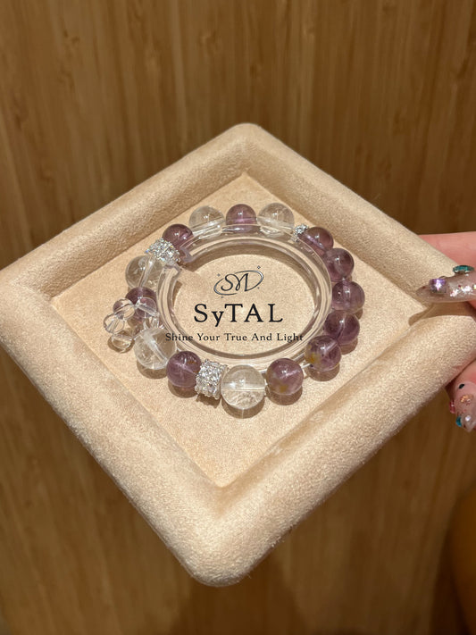Dreamy Purple Amethyst Bracelet