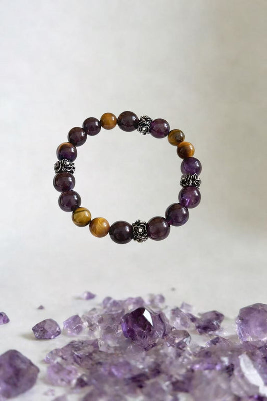 Amethyst Warrior Focus Bracelet
