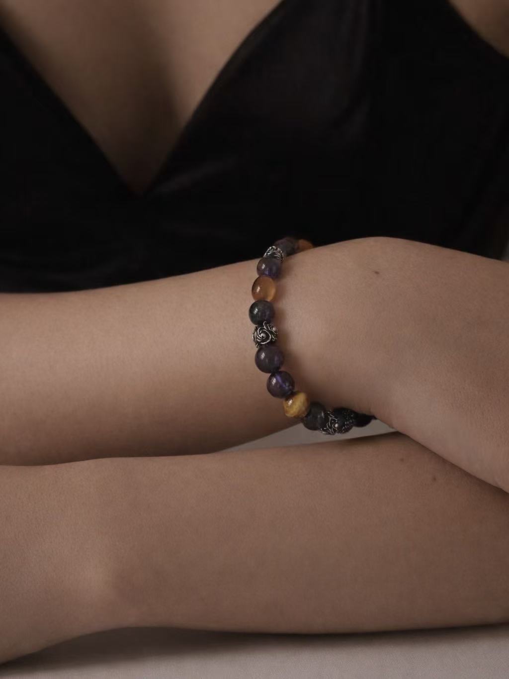Amethyst Warrior Focus Bracelet